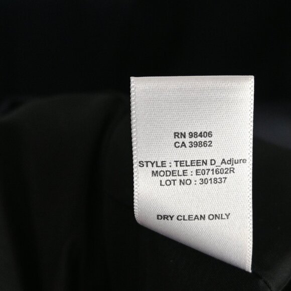 Theory Sleeveless Suiting Dress – Navy – Size 6 - Picture 13 of 14